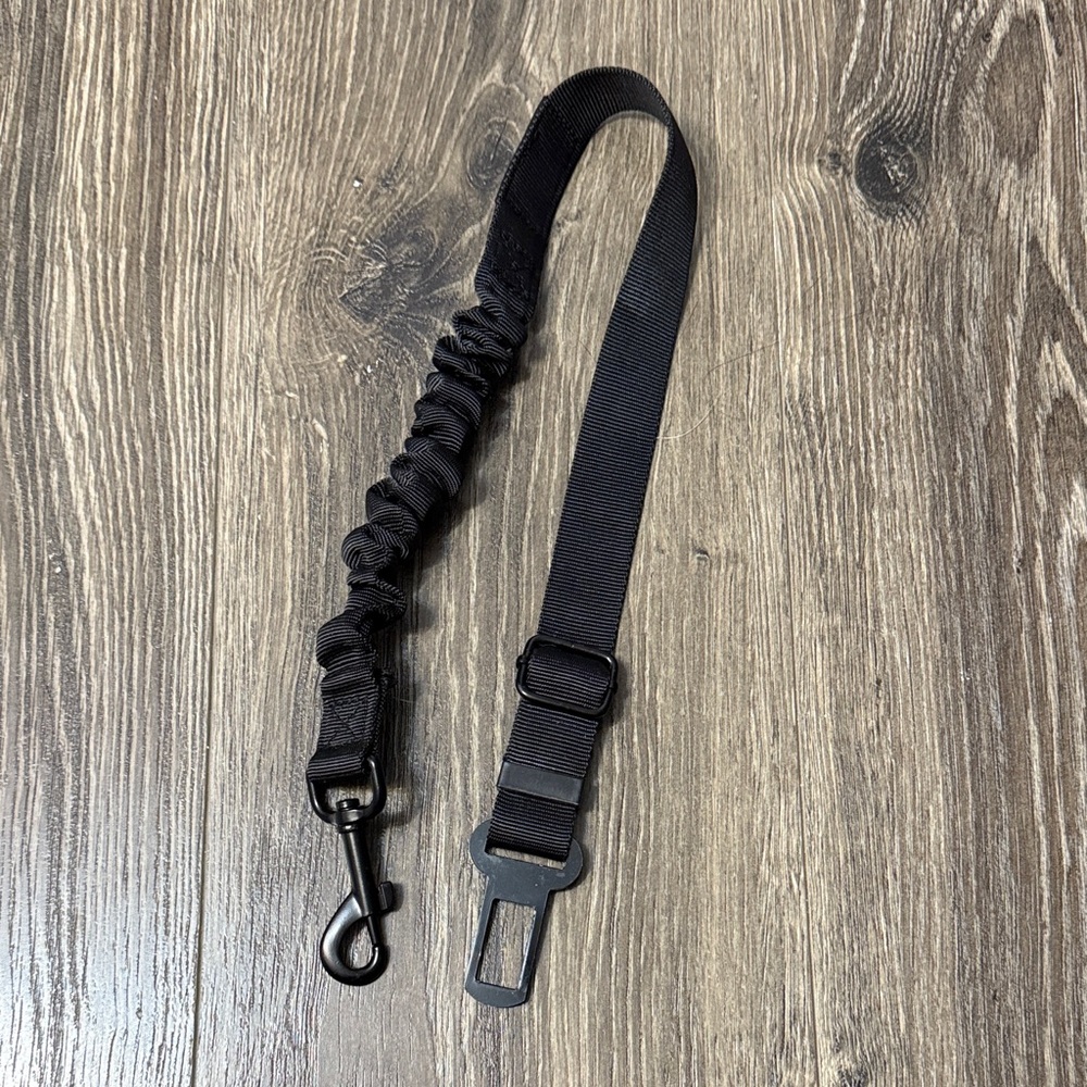 CooYoo Black Seat Belt Buckle For Dog